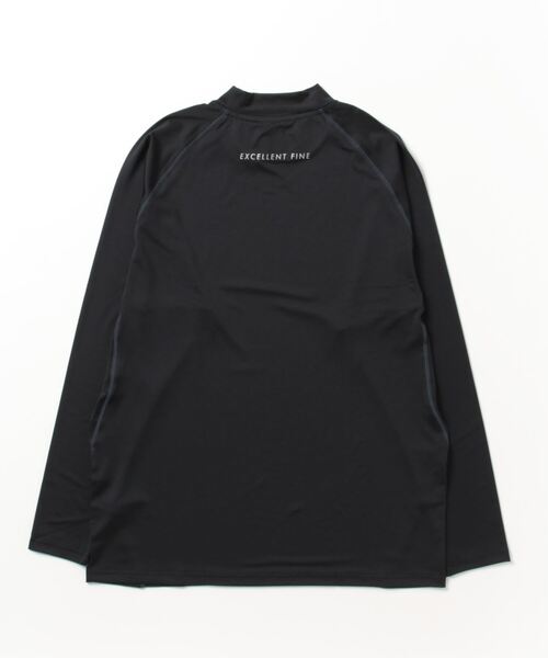 EXCELLENT FINE(エクセレント ファイン)の「ドライ ストレッチ ベア天竺 モックネック 長袖 Tシャツ (EXCELLENT FINE) エクセレントファイン 大きいサイズ メンズ(ジャージ・メンズ・ブルー/ホワイト/ブラック/グリーン・X3(6L~7L)/X1(3L~4L)/X4(8L~9L)/X2(4L~5L))」の22枚目の写真