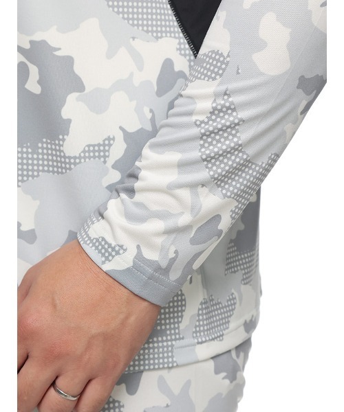 EXCELLENT FINE(エクセレント ファイン)の「ドライ ストレッチ ベア天竺 モックネック 長袖 Tシャツ (EXCELLENT FINE) エクセレントファイン 大きいサイズ メンズ(ジャージ・メンズ・ブルー/ホワイト/ブラック/グリーン・X3(6L~7L)/X1(3L~4L)/X4(8L~9L)/X2(4L~5L))」の17枚目の写真