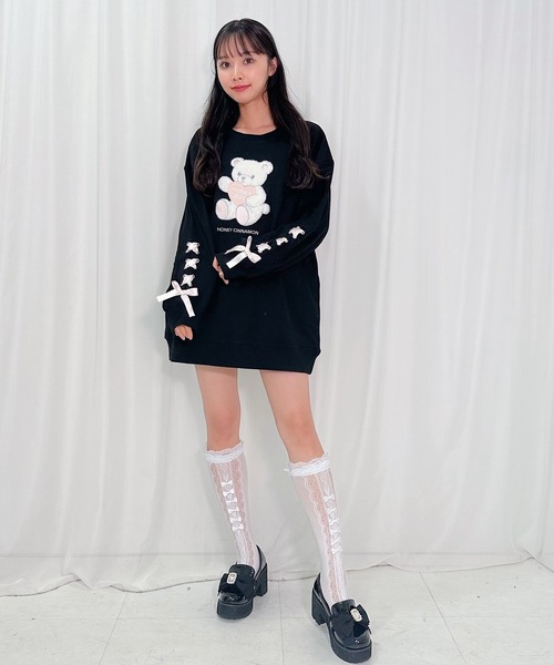 Honey Cinnamon（ハニーシナモン）の「クマAPスウェット（スウェット