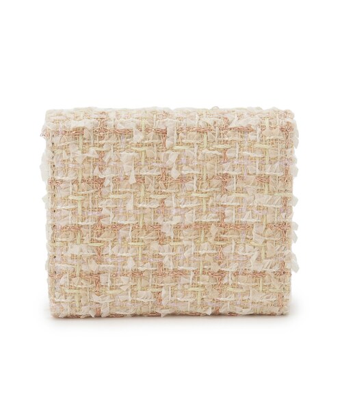 SHOO・LA・RUE（シューラルー）の「◆ツイード三つ折りウォレット（財布・レディース・ブルー系その他/ベージュ系その他7/イエロー系3/ブラック・00）」の7枚目の写真