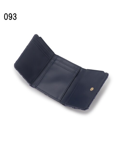 SHOO・LA・RUE（シューラルー）の「◆ツイード三つ折りウォレット（財布・レディース・ブルー系その他/ベージュ系その他7/イエロー系3/ブラック・00）」の11枚目の写真