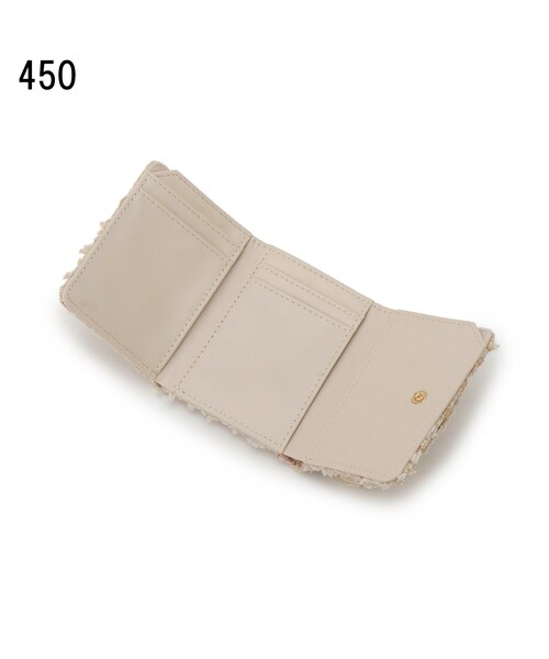 SHOO・LA・RUE（シューラルー）の「◆ツイード三つ折りウォレット（財布・レディース・ブルー系その他/ベージュ系その他7/イエロー系3/ブラック・00）」の13枚目の写真