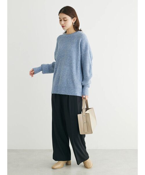 Petit fleur(プチフルール)の「・Petit Fleur ハイウエストワイドパンツ(その他パンツ・レディース・アイボリー/ブラック/イエロー/ベージュ・FREE)」の13枚目の写真