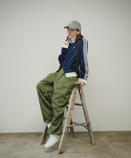 adidas（アディダス）の「adidas/アディダス  BECKENBAUER TT トラックジャケット（ジャージ・メンズ・レッド/グリーン/ブラック/ブルー/ホワイト/ライトブルー・M/XL/L/S/XS）」の15枚目の写真