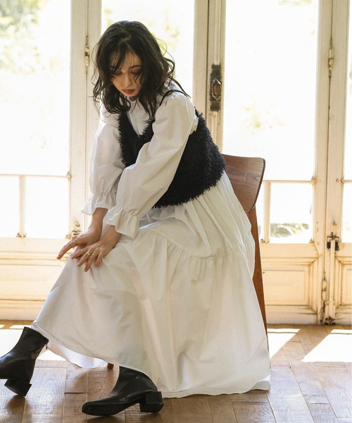 セール】フェイクファーキャミソール（キャミソール）｜La-gemme