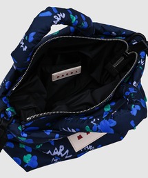 MARNI PUFFトートバッグミニ MARNI - TOTE EW / ブラック PUFF ミニトートバッグ (ブラック