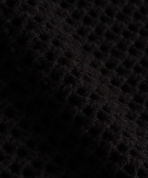 welise（ウェライズ）の「【welise/ウェライズ】クロシェポケットオーバーサイズシアーニットベスト（ベスト・メンズ・ブルー/アイボリー/ブラック・M/L）」の15枚目の写真