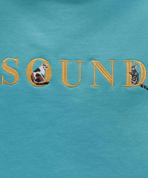 LAKOLE(ラコレ)の「イヌネコロゴ刺繍プルオーバー / 996233(スウェット・メンズ・ホワイト/チャコール/ライトグリーン/ライトグレー・X-LARGE/LARGE/MEDIUM)」の11枚目の写真