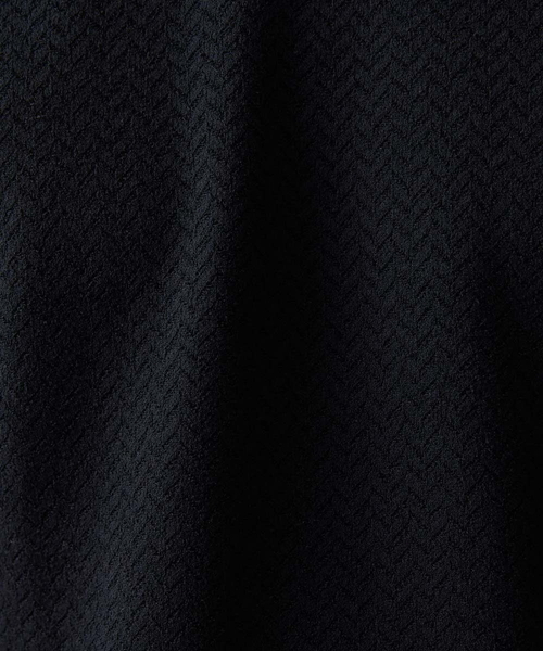 MICHEL KLEIN HOMME (ミッシェルクランオム)の「【2024年モデル】ヘリンボン柄カットソー(Tシャツ/カットソー・メンズ・ホワイト/ブラック/ダークグレー・MEDIUM/LARGE/X-LARGE)」の17枚目の写真