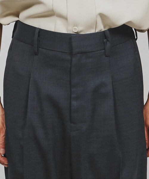 tk.TAKEO KIKUCHI（ティーケータケオキクチ）の「◆テックリネンルーズテーパードパンツ（セットアップ対応）（その他パンツ・メンズ・ブルー系その他/ライトグレー・02/03）」の12枚目の写真