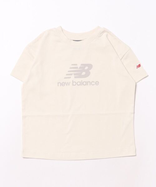 NEW BALANCE(ニューバランス)の「《New Balance》ABT45065(Tシャツ/カットソー・キッズ・ブラック/ブルー/ベージュ系その他・130/140/150/160)」の1枚目の写真