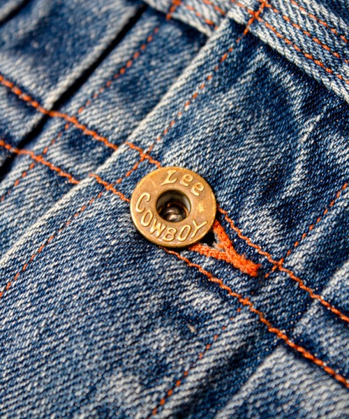 Lee（リー）の「Lee-COWBOY JACKET【SUPER SIZED】（デニムジャケット・メンズ・インディゴブルー/ライトインディゴブルー・M/L）」の11枚目の写真