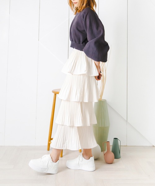 attagirl（アタガール）の「厚底ソールコートスニーカー（スニーカー・レディース・ホワイト/ブラック/ライトピンク/シルバー/ブラウン系その他/ブラック系その他/シルバー系その他・LL/3L/S/M/L）」の18枚目の写真