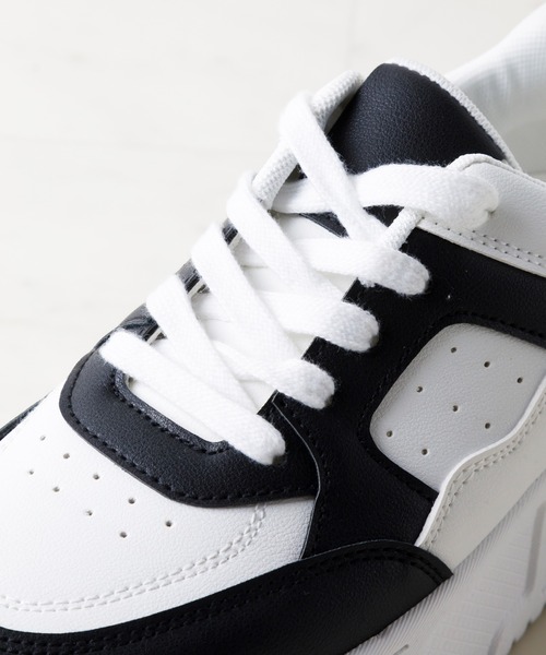 attagirl（アタガール）の「厚底ソールコートスニーカー（スニーカー・レディース・ホワイト/ブラック/ライトピンク/シルバー/ブラウン系その他/ブラック系その他/シルバー系その他・LL/3L/S/M/L）」の14枚目の写真