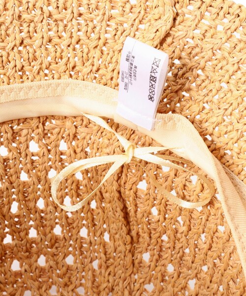 FREE'S MART（フリーズマート）の「クロシェハット（ハット・レディース・ベージュ/ブラック・ﾌﾘ-）」の21枚目の写真