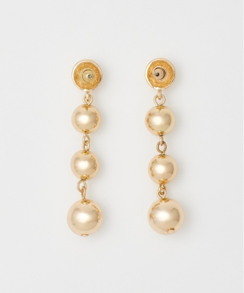 SLY（スライ）の「HANGING BALL P/EARRING ハンギング ボール ピアス（ピアス（両耳用）・レディース・シルバー/ゴールド・FREE）」の11枚目の写真