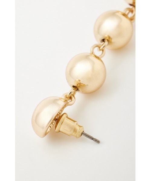 SLY（スライ）の「HANGING BALL P/EARRING ハンギング ボール ピアス（ピアス（両耳用）・レディース・シルバー/ゴールド・FREE）」の14枚目の写真