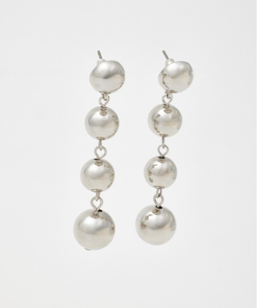 SLY（スライ）の「HANGING BALL P/EARRING ハンギング ボール ピアス（ピアス（両耳用）・レディース・シルバー/ゴールド・FREE）」の5枚目の写真