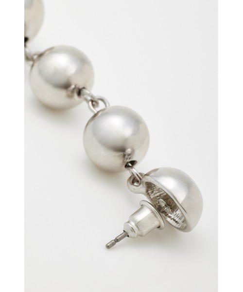 SLY（スライ）の「HANGING BALL P/EARRING ハンギング ボール ピアス（ピアス（両耳用）・レディース・シルバー/ゴールド・FREE）」の7枚目の写真