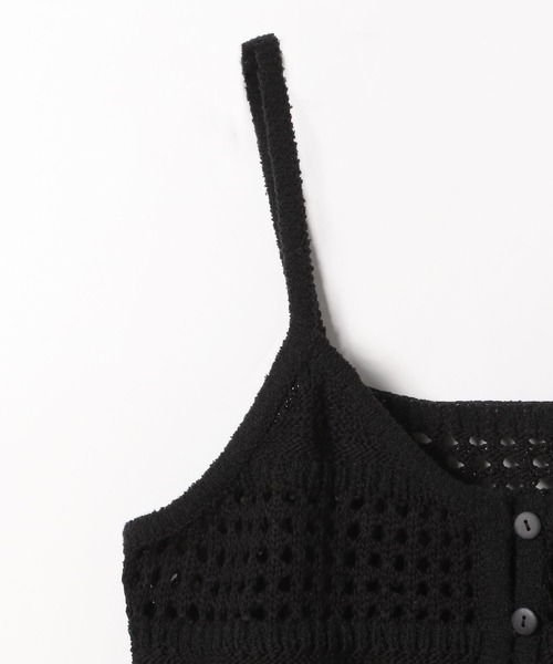 niko and...（ニコアンド）の「[MODE NORM CORE]メッシュフリンジビスチェ（その他トップス・レディース・アイボリー/ブラック/ネイビー・FREE）」の15枚目の写真