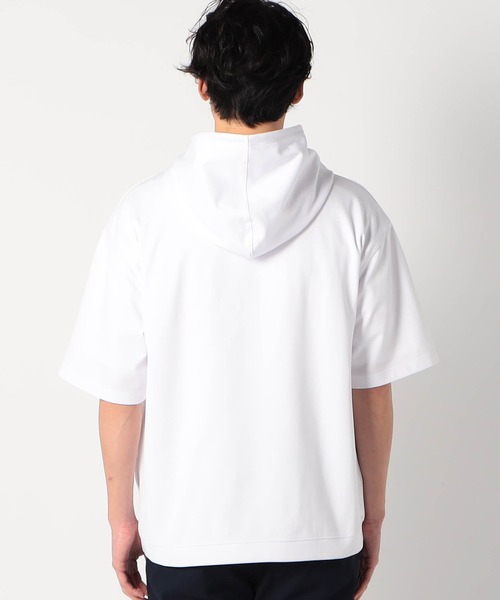 Grand PARK（グランドパーク）の「圧縮マイクロカノコ半袖パーカー