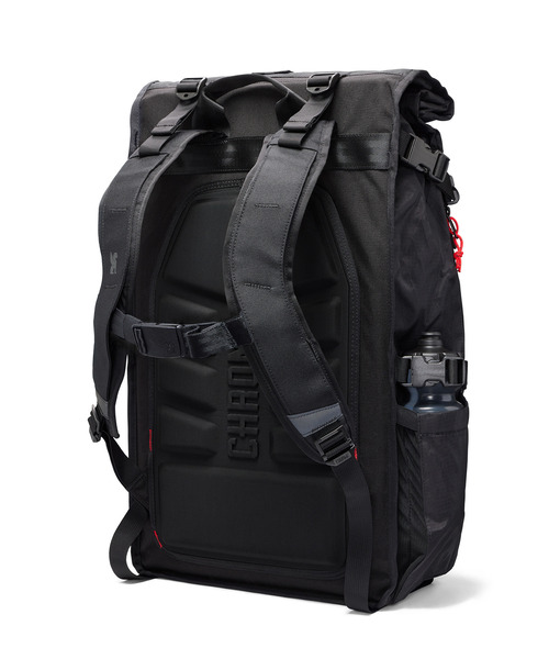 CHROME（クローム）の「［ CHROME / クローム ］BARRAGE 34L PACK BXRF_BLACK XRF（BLACK X REFLECTIVE） / バラージ 34L パック ブラックエックス リフレクティブ 完全防水 34L-38L バックパック（バックパック/リュック・メンズ・ブラック系その他/レッド系その他・FREE）」の8枚目の写真