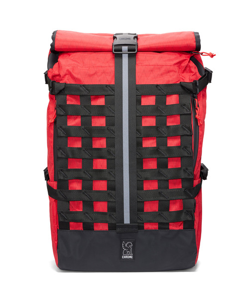 CHROME（クローム）の「［ CHROME / クローム ］BARRAGE 34L PACK BXRF_BLACK XRF（BLACK X REFLECTIVE） / バラージ 34L パック ブラックエックス リフレクティブ 完全防水 34L-38L バックパック（バックパック/リュック・メンズ・ブラック系その他/レッド系その他・FREE）」の12枚目の写真