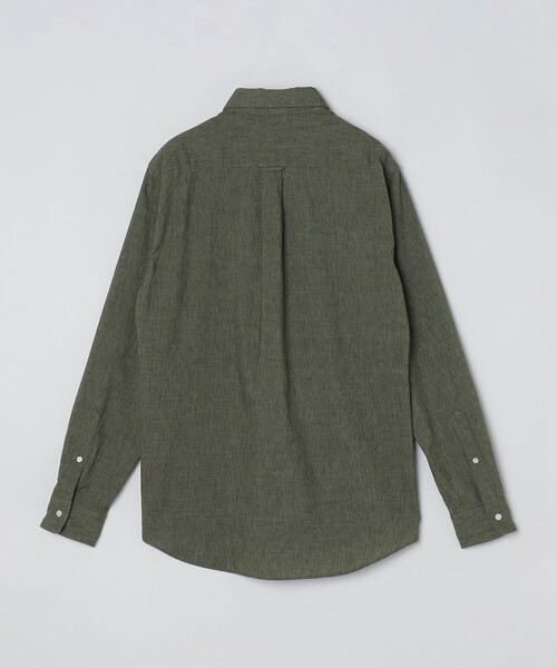 【セール】SHIPS Colors:コットンリネン COOLMAX ボタンダウン シャツ（シャツ/ブラウス）｜SHIPS Colors（シップス カラーズ）