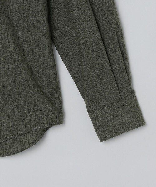 【セール】SHIPS Colors:コットンリネン COOLMAX ボタンダウン シャツ（シャツ/ブラウス）｜SHIPS Colors（シップス カラーズ）