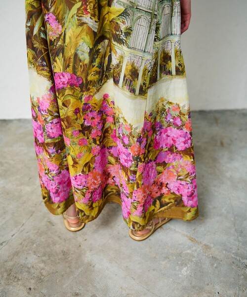 セール】ジャルダンプリントマキシ（ワンピース）｜GRACE CLASS