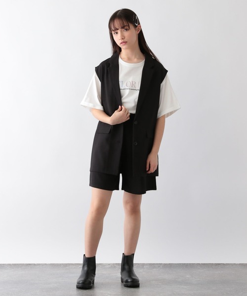 GLOBAL WORK(グローバルワーク)の「さらさら快適ジレ/103881(ベスト・キッズ・アイボリー/ブラック・130cm/140cm/150cm/160cm/170cm)」の17枚目の写真