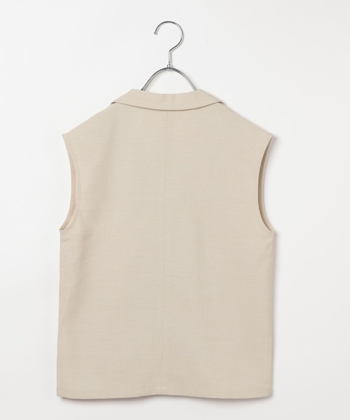 GLOBAL WORK(グローバルワーク)の「さらさら快適ジレ/103881(ベスト・キッズ・アイボリー/ブラック・130cm/140cm/150cm/160cm/170cm)」の5枚目の写真