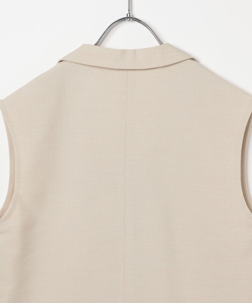 GLOBAL WORK(グローバルワーク)の「さらさら快適ジレ/103881(ベスト・キッズ・アイボリー/ブラック・130cm/140cm/150cm/160cm/170cm)」の6枚目の写真