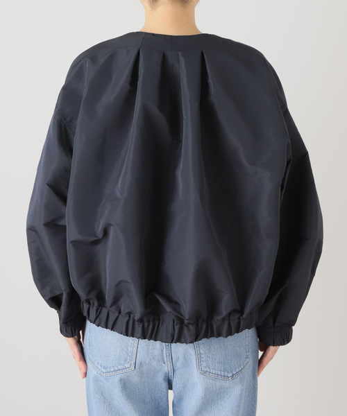 NOBLE ノーブル　シャンブレータフタカーブボリュームブルゾン Noble（ノーブル）の「シャンブレータフタカーブボリュームブルゾン
