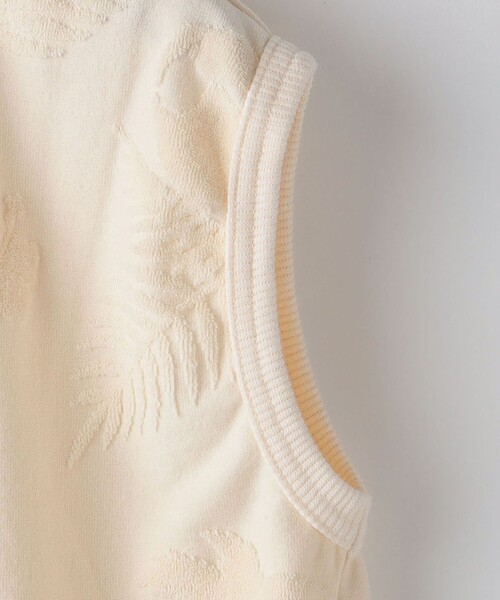 SHIPS(シップス)の「SHIPS KIDS:140~150cm / パイル ジャカード ノースリーブ TEE(タンクトップ・キッズ・ナチュラル/ロイヤルブルー・140/150)」の5枚目の写真