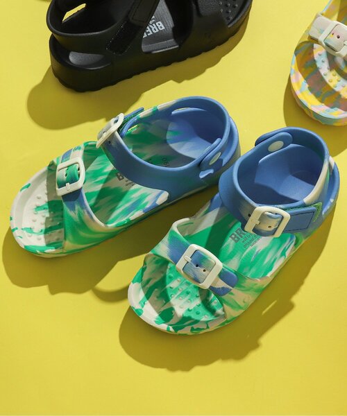 BREEZE（ブリーズ）の「EVAサンダル（サンダル・キッズ・ブラック/カーキ/ブルー/ブラウン/ピンク/レインボー/ベージュ/イエロー/パープル/ライム・13/14/16/19/21/15 /18/20/17）」の6枚目の写真