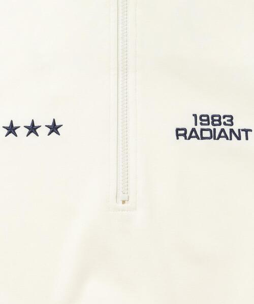 INGNI（イング）の「ハーフZIPショート半袖ジャージ（その他トップス・レディース・アイボリー/ブラック・M）」の7枚目の写真