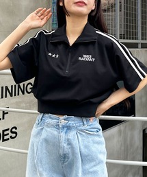 INGNI | ハーフZIPショート半袖ジャージ(その他トップス)