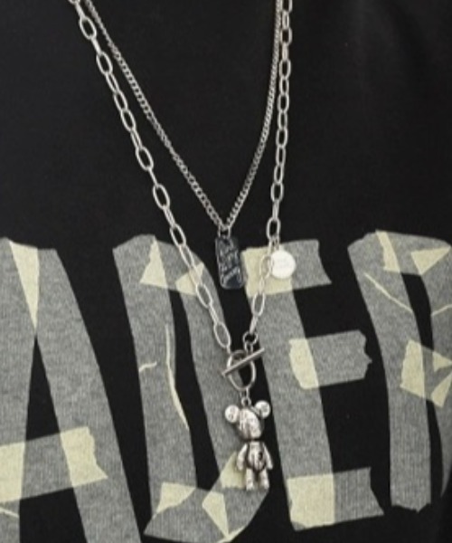 .KOM(ドットコム)の「A'GEM/9 × .kom 『KANSAI STUDIO/カンサイスタジオ』 クマネックレス(ネックレス・レディース・シルバー・FREE)」の4枚目の写真