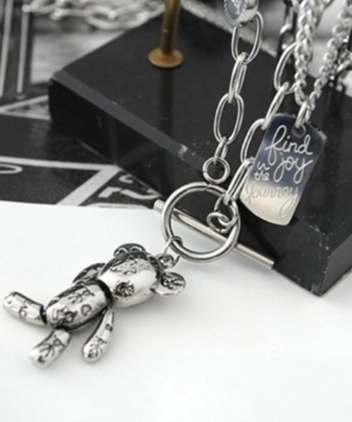 .KOM(ドットコム)の「A'GEM/9 × .kom 『KANSAI STUDIO/カンサイスタジオ』 クマネックレス(ネックレス・レディース・シルバー・FREE)」の6枚目の写真