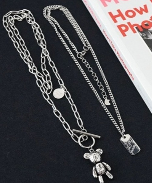 .KOM(ドットコム)の「A'GEM/9 × .kom 『KANSAI STUDIO/カンサイスタジオ』 クマネックレス(ネックレス・レディース・シルバー・FREE)」の14枚目の写真