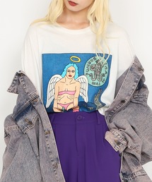 PUNYUS | Night angel ビッグＴシャツ(Tシャツ/カットソー)