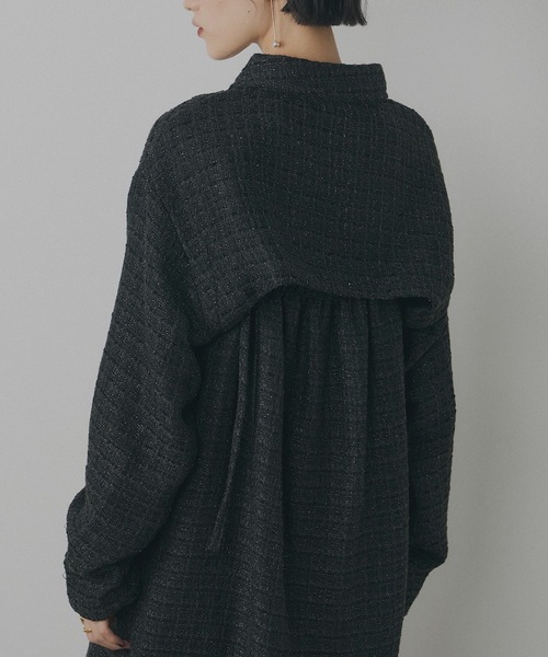 VIOLETTA（ヴィオレッタ）の「ツイードボレロジャケット（カーディガン