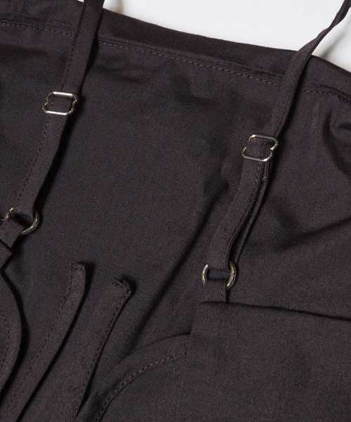 coca（coca）（コカ）の「バックリボンギャザーキャミチュニック（キャミソール・レディース・ブラック/ブラウン・L/M）」の11枚目の写真