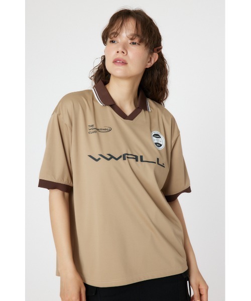 RODEO CROWNS WIDE BOWL（ロデオクラウンズワイドボウル）の「GAME S/S トップス（Tシャツ/カットソー・レディース・オフホワイト/ベージュ/ネイビー・MEDIUM/LARGE）」の4枚目の写真