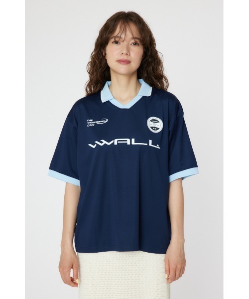 RODEO CROWNS WIDE BOWL（ロデオクラウンズワイドボウル）の「GAME S/S トップス（Tシャツ/カットソー・レディース・オフホワイト/ベージュ/ネイビー・MEDIUM/LARGE）」の9枚目の写真