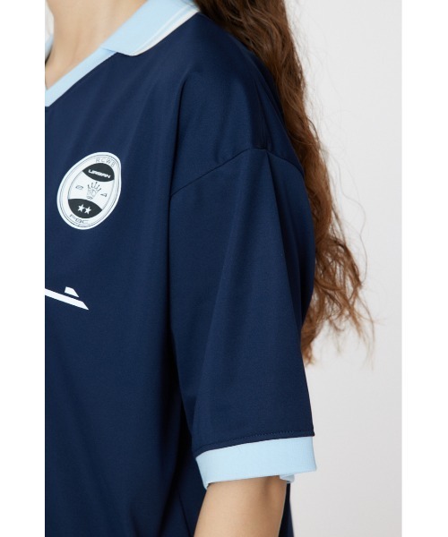 RODEO CROWNS WIDE BOWL（ロデオクラウンズワイドボウル）の「GAME S/S トップス（Tシャツ/カットソー・レディース・オフホワイト/ベージュ/ネイビー・MEDIUM/LARGE）」の13枚目の写真