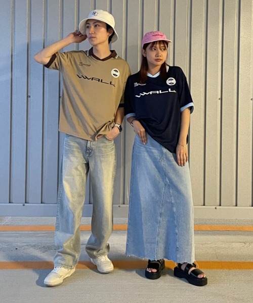 RODEO CROWNS WIDE BOWL（ロデオクラウンズワイドボウル）の「GAME S/S トップス（Tシャツ/カットソー・レディース・オフホワイト/ベージュ/ネイビー・MEDIUM/LARGE）」の17枚目の写真