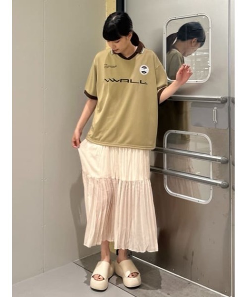 RODEO CROWNS WIDE BOWL（ロデオクラウンズワイドボウル）の「GAME S/S トップス（Tシャツ/カットソー・レディース・オフホワイト/ベージュ/ネイビー・MEDIUM/LARGE）」の20枚目の写真