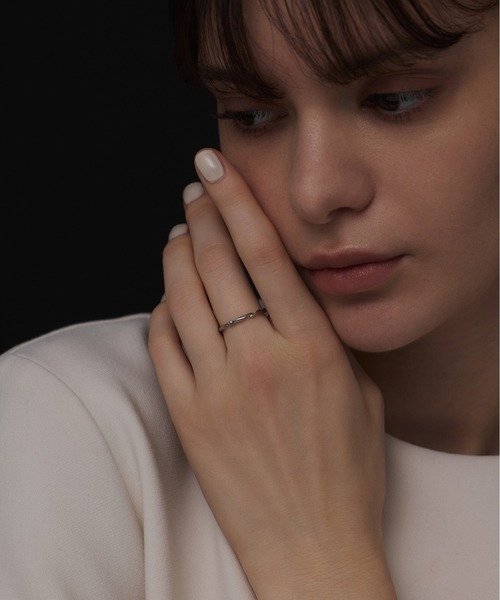 CENE(セネ)の「【CENE】セネ/ブロードリング(リング・レディース・シルバー/ゴールド・#9/#11/#13)」の1枚目の写真